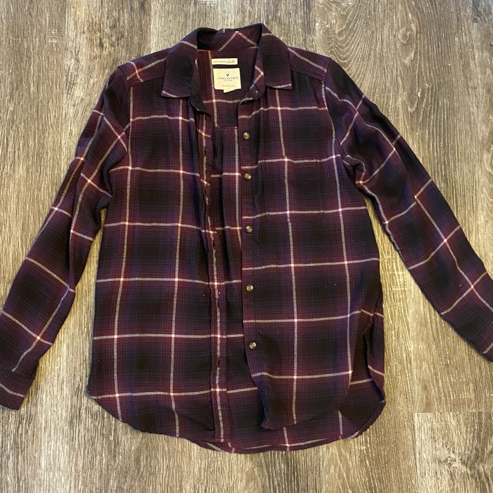 Plaid Flannel Shirt